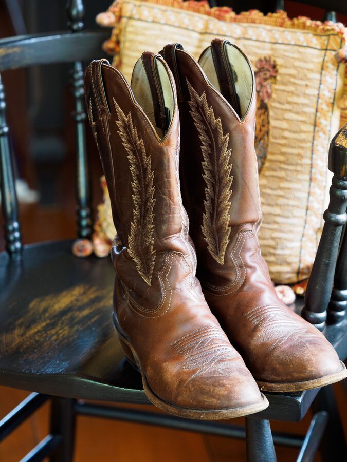 Bota Country Masculina Couro