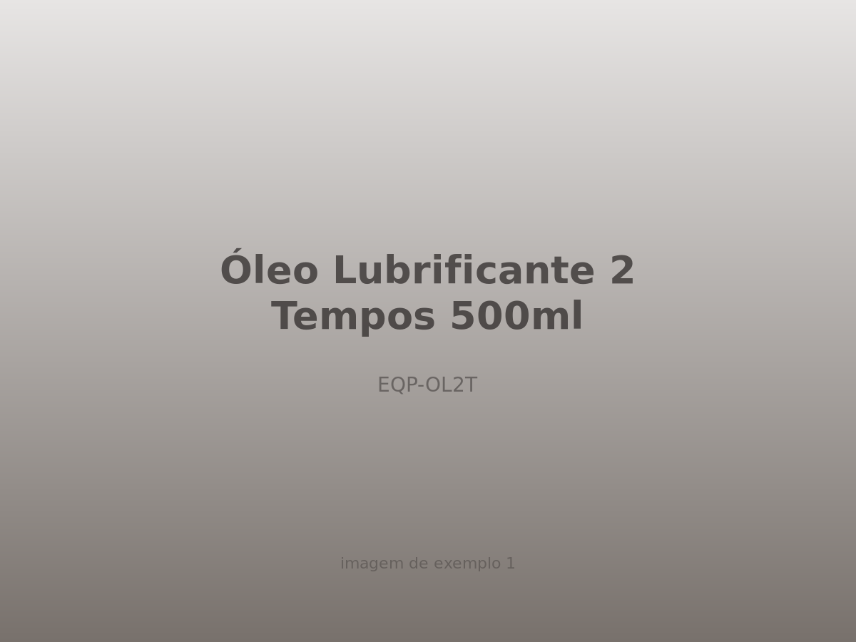 Óleo Lubrificante 2 Tempos 500ml