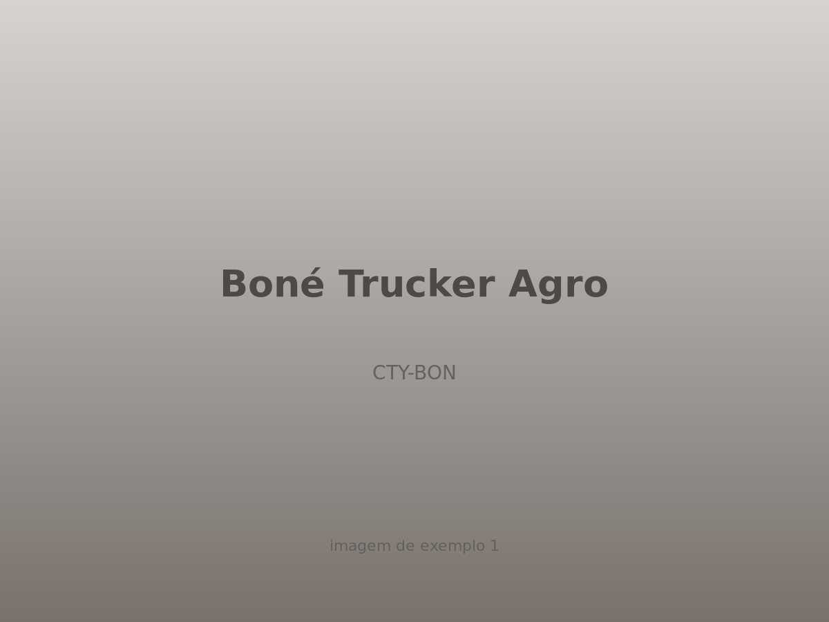 Boné Trucker Agro